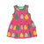 Organic Pear Print Sleeveless Summer Dress-Toby Tiger-Modern Rascals