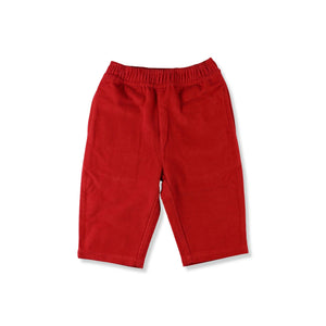 Organic Red Corduroy Trousers-Toby Tiger-Modern Rascals