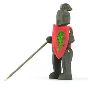 Ostheimer Black Knight - Standing incl. Shield and Lance-Ostheimer-Modern Rascals