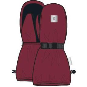Ote ReimaTec Winter Mittens - Maroon-Reima-Modern Rascals