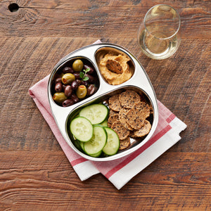 Oval Section plate - small-Dalcini Stainless-Modern Rascals