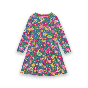 Paisley Pop Skater Dress - 2 Left Size 2-3 & 11-13 years-Kite-Modern Rascals