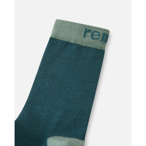 Parit Wool Blend Socks - 2 Pack - Dark Teal-Reima-Modern Rascals