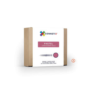 Pastel Ball Replacement Pack - 16 Pieces-Connetix-Modern Rascals