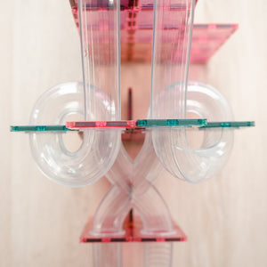 Pastel Ball Run Expansion Pack - 80 pieces-Connetix-Modern Rascals