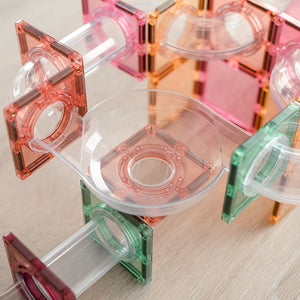 Pastel Ball Run Expansion Pack - 80 pieces-Connetix-Modern Rascals