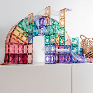 Pastel Ball Run Pack - 106 Pieces-Connetix-Modern Rascals