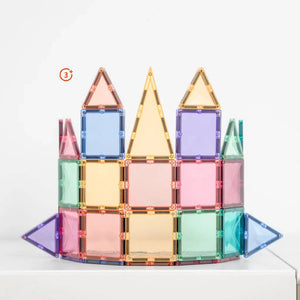 Pastel Mini Pack - 32 pieces-Connetix-Modern Rascals