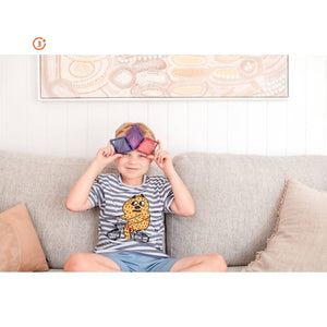 Pastel Shape Expansion Pack - 48 pieces-Connetix-Modern Rascals