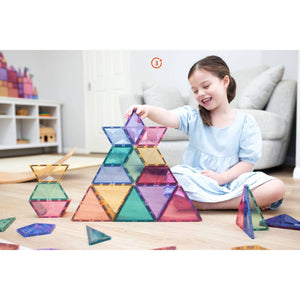 Pastel Shape Expansion Pack - 48 pieces-Connetix-Modern Rascals