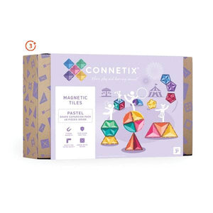 Pastel Shape Expansion Pack - 48 pieces-Connetix-Modern Rascals