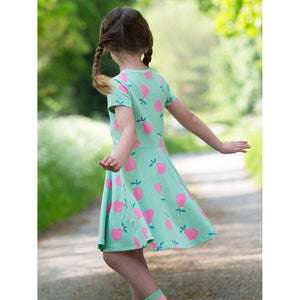 Pear-fect Short Sleeve Skater Dress-Kite-Modern Rascals