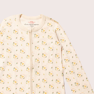 Quince Flowers Adaptive 2-Way Zip Suit-Little Green Radicals-Modern Rascals