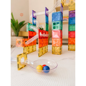 Rainbow Ball Run Pack - 92 Pieces-Connetix-Modern Rascals