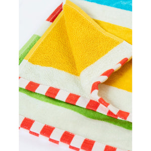 Rainbow Bright Lagoon Towel-Frugi-Modern Rascals