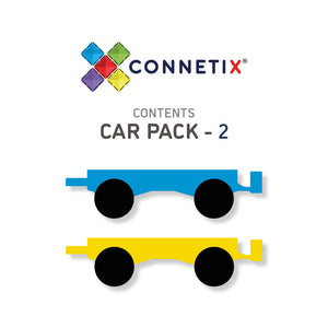 Rainbow Car Pack - 2 Pieces-Connetix-Modern Rascals