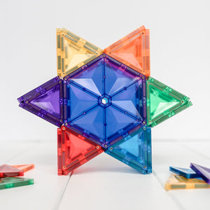 Rainbow Geometry Pack - 30 Pieces-Connetix-Modern Rascals