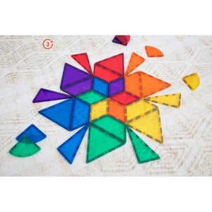 Rainbow Shape Expansion Pack - 36 pieces-Connetix-Modern Rascals