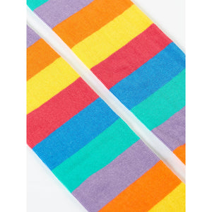 Rainbow Stripe Norah Tights-Frugi-Modern Rascals