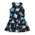Rays Sleeveless Summer Dress - 1 Left Size 2-4 years-Mullido-Modern Rascals