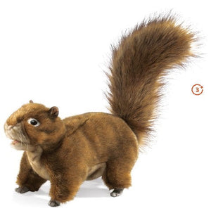 Red Squirrel Puppet-Folkmanis Puppets-Modern Rascals