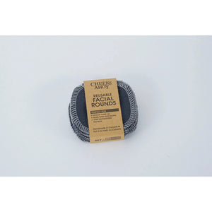 Reusable Facial Rounds - 12 pack - Charcoal-Cheeks Ahoy-Modern Rascals