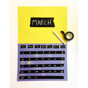 Rikagaku Blackboard Tape - 18mm-Warehouse Find-Modern Rascals