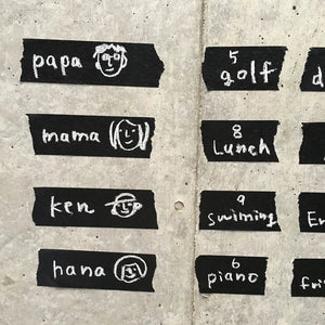 Rikagaku Blackboard Tape - 18mm-Warehouse Find-Modern Rascals