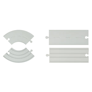 Rubber Road & Rail Extension Tracks Set C-PlanToys-Modern Rascals