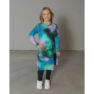 SARA Space Long Sleeve Dress - 1 Left Size 12-18 months-PaaPii-Modern Rascals