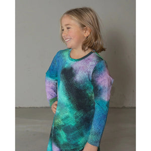 SARA Space Long Sleeve Dress - 1 Left Size 12-18 months-PaaPii-Modern Rascals