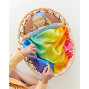 Sarah's Silks Classic Enchanted Playsilk - Rainbow-Sarah's Silks-Modern Rascals