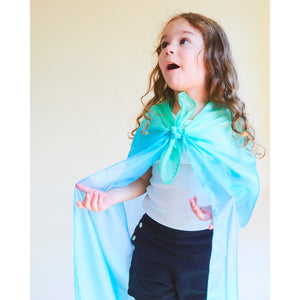 Sarah's Silks Classic Enchanted Playsilk - Sea-Sarah's Silks-Modern Rascals