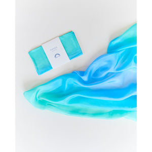 Sarah's Silks Classic Enchanted Playsilk - Sea-Sarah's Silks-Modern Rascals