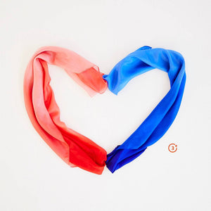 Sarah's Silks Classic Playsilk - Strawberry-Sarah's Silks-Modern Rascals