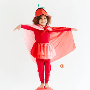 Sarah's Silks Classic Playsilk - Strawberry-Sarah's Silks-Modern Rascals