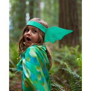 Sarah's Silks Crown - Green Dragon Ears-Sarah's Silks-Modern Rascals