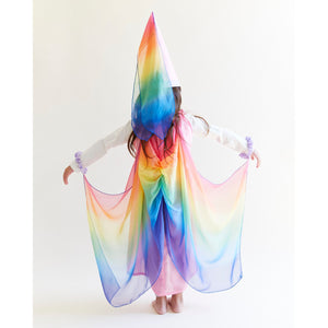 Sarah's Silks Fairy Dress - Pink and Rainbow-Sarah's Silks-Modern Rascals