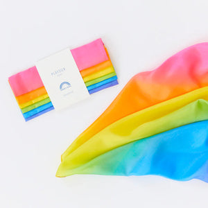 Sarah's Silks HEAVY Rainbow Playsilk-Sarah's Silks-Modern Rascals