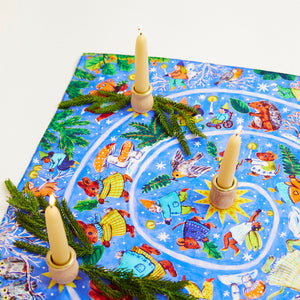 Sarah's Silks MINI Playsilk - Phoebe Wahl Collab Advent Classic Playsilk-Sarah's Silks-Modern Rascals