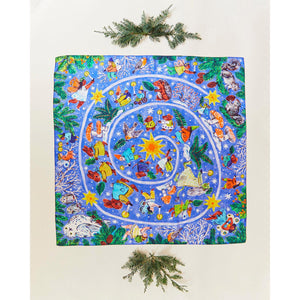 Sarah's Silks MINI Playsilk - Phoebe Wahl Collab Advent Classic Playsilk-Sarah's Silks-Modern Rascals