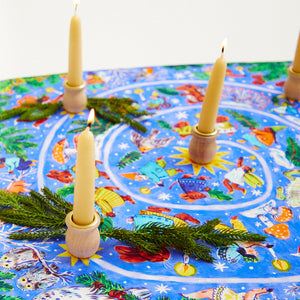 Sarah's Silks MINI Playsilk - Phoebe Wahl Collab Advent Playmap-Sarah's Silks-Modern Rascals