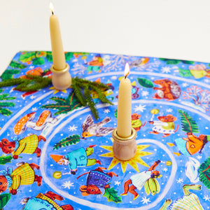 Sarah's Silks MINI Playsilk - Phoebe Wahl Collab Advent Playmap-Sarah's Silks-Modern Rascals