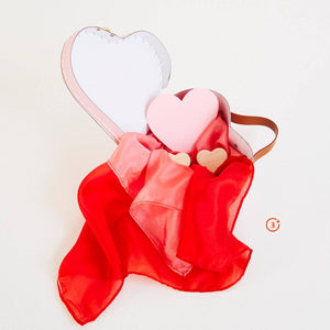 Sarah's Silks Mini Playsilk - Strawberry-Sarah's Silks-Modern Rascals