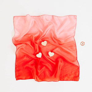 Sarah's Silks Mini Playsilk - Strawberry-Sarah's Silks-Modern Rascals