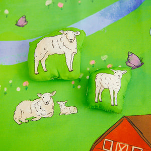 Sarah's Silks On The Farm Playmap And Stuffed Animals Set-Sarah's Silks-Modern Rascals