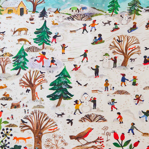 Sarah's Silks Seek and Find Playsilk - Snowy Day-Sarah's Silks-Modern Rascals