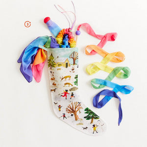 Sarah's Silks - Snowy Day Stocking-Sarah's Silks-Modern Rascals