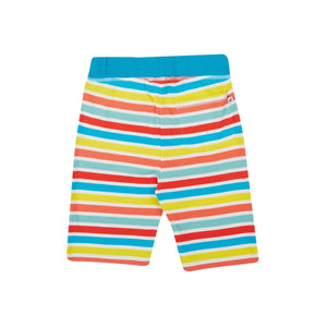Sea Rainbow Stripe Sunny Shorts-Frugi-Modern Rascals