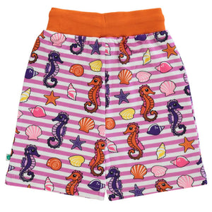 Seahorse Shorts in Spring Pink-Smafolk-Modern Rascals